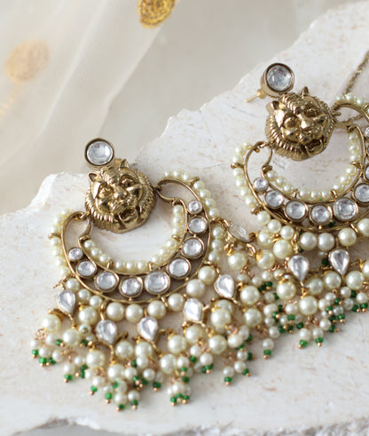 Arisha earrings - Green