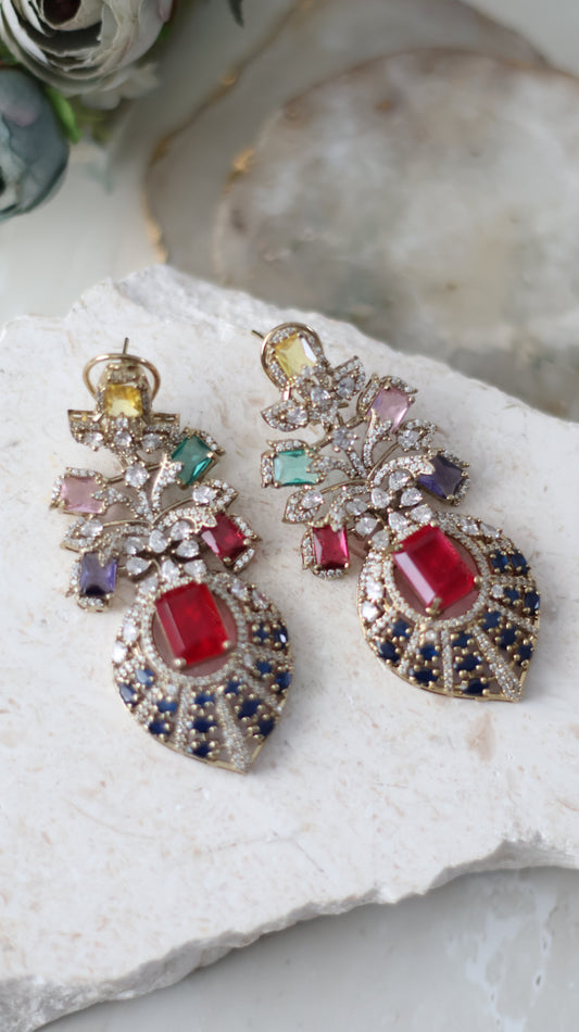 Avni earrings - Yellow