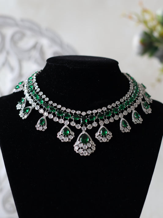 Alice necklace set - Green