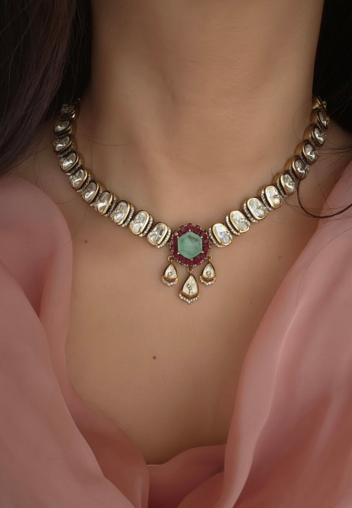 Vivian necklace set