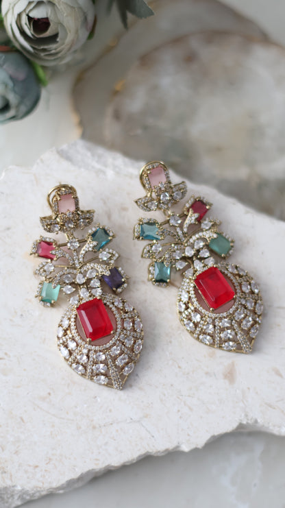 Avni earrings - Pink